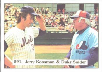 1976 SSPC       591     Jerry Koosman#{Duke Snider CL